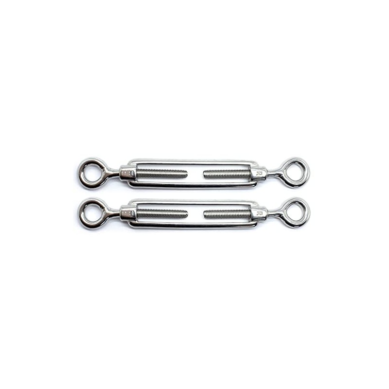 M8 x 120mm Eye & Eye Turnbuckles Wire Tensioner Strainer