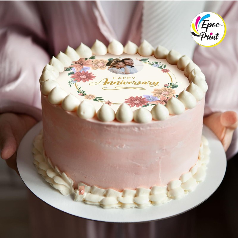 EPOC-PRINT Custom Edible Prints on Cake: Create Your Special Event