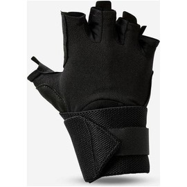 Domyos Decathlon 500 Weight Training Glove, Black Cuff, EU Medium