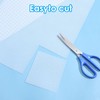 12 Pieces 7 Count Plastic Mesh Canvas Sheets for Embroidery,