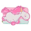 Loungefly Universal Minions Fluffy Unicorn Zip Around Wallet