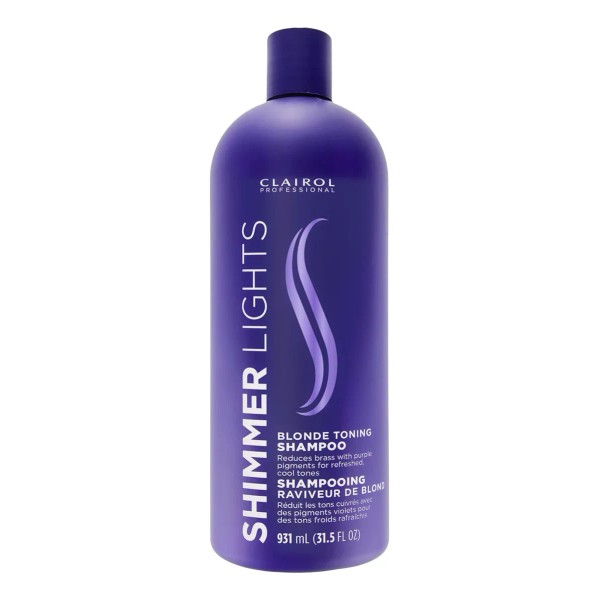 Shampoo Shimmer Matizador Azul Violeta Morado Platina 931ml