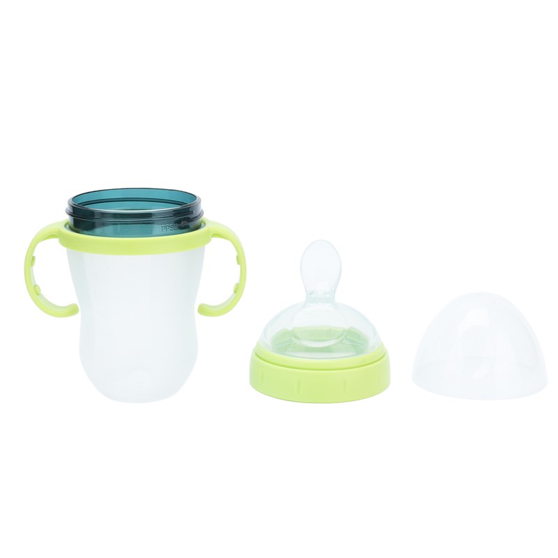 Baby Cereal Bottle Silicone Unisex Baby Squeeze Cereal Feeding Flow