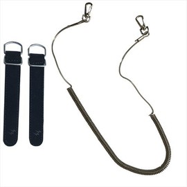 EZLURE STR-290-BLK-SET with Butt Belt Rope, 114.8 inches (290 cm), Set