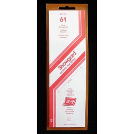 Showgard Strip Style Clear Stamp Mounts Size 61
