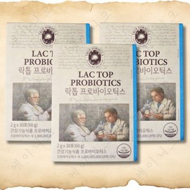 True Formula 트루포뮬러 락톱 프로바이오틱스 2g x 30포 x 3박스 3개월분 유산균 증식 장건강