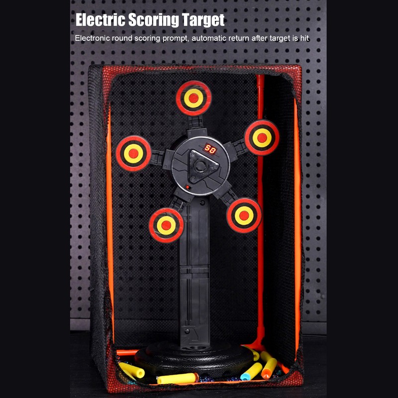 Electric Target Toy Auto Reset Rotatable Target Toy with Electronic
