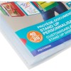 Elba Polyvision Display Book Polypropylene 40 Clear Pockets A4 Clear