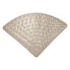 HARFINGTON Non Slip Shower Mat 21"x21" Triangle Anti-Slip Washable Floor
