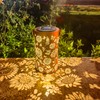 Deco&Dot Solar Lanterns Outdoor, Waterproof Hanging Solar Lantern Garden Decor,