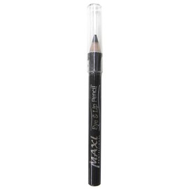Brittny Maxi Professional Eye & Lip Liner Pencil Black (Pack of 1)