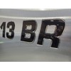 Boat & Jetski Registration Numbers - Domed/Raised Decal (16 pcs)