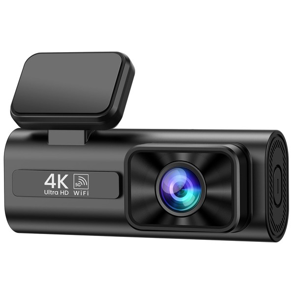 TINAZEOK Dash Cam Front and Rear 4K+1080P, 5GHz WiFi, Dual