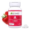 EZ Melts Dissolvable Vitamin A 5,000 IU, Sugar-Free, 2-Month Supply