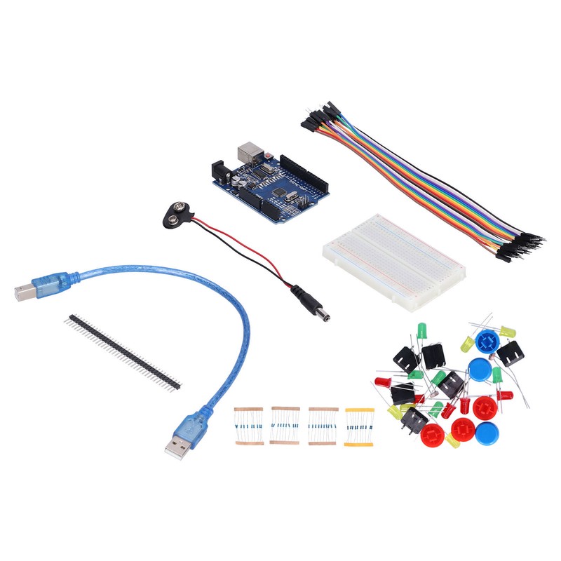 Development Board Starter Kit for R3 Mini Breadboard LED Jumper
