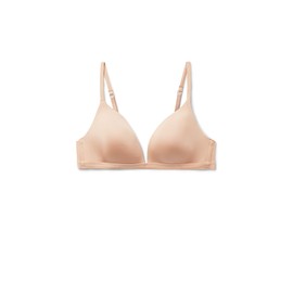 Intimissimi Woman's Tiziana Triangle Bra in Ultralight Microfiber in Natural, Size 34B