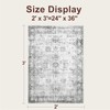 Small Area Rug 2x3 Ft Door Mat Machine Washable Kitchen