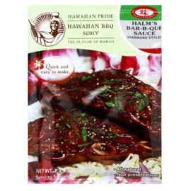 Hawaiian Pride Hawaiian Halms BBQ Sauce 2.9 oz (Pack of 8 Bags)