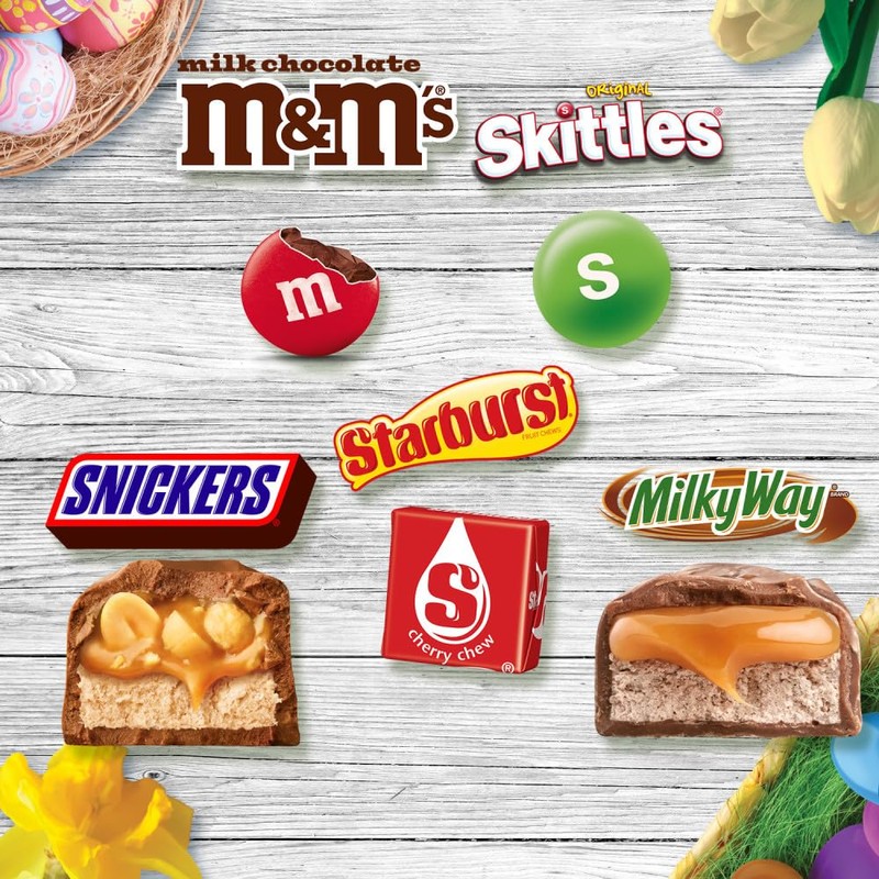 Mars SKITTLES, M&M'S, SNICKERS, Starburst & MILKY WAY Easter Candy