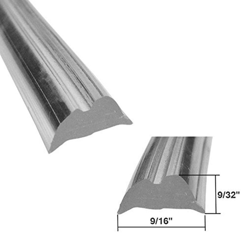 Clear Shower Door Replacement Spline 9/16" by 9/32" - 18