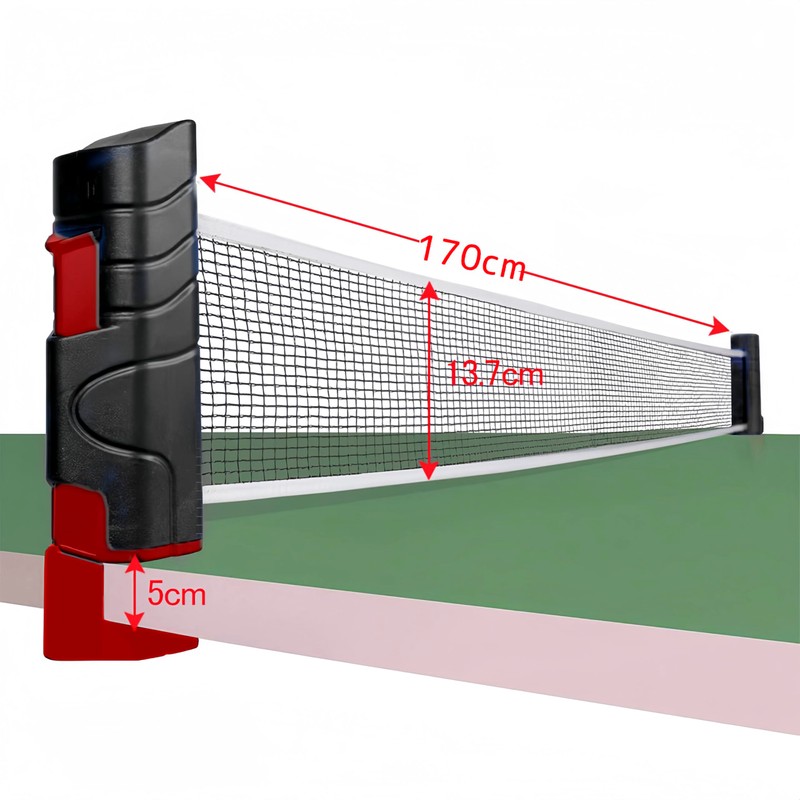 Table Tennis Net, Portable Net, Openable, Elastic Net, Roll, Telescopic