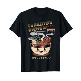 Vintage Funny Food anime Tonkotsu Ramen Gift T-Shirt