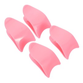 Vaguelly 4pcs Eyelash Extension Tweezers Lightweight Lash Applicator Tool for Easy False Eyelash Application for Novices and Travel Pink Makeup Essential