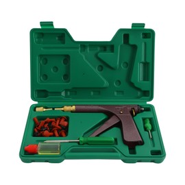 Tire Plug Inflation Gun, Tubeless Car Wheel Vacuum Tire Repair Tool Kit, Auto Tire Repairer with Plug Rubber Plugging