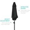 AMMSUN 5.8ft Patio Umbrella Outdoor Table Umbrellas with Push Button