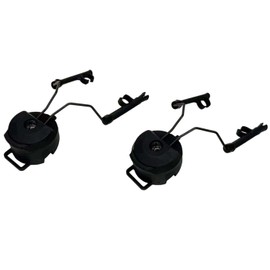 EUHMUOD Replacement Side Attachments Compatible with Peltor ARC Series Headsets, Left & Right Arms, 1 Pair/Set, Durable ABS Nylon Construction for Noise Cancelling Ear Muffs