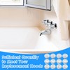 Dreyoo 4 Pack Faucet Index Buttons, Compatible with Gerber 94-445