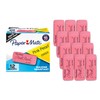 Paper Mate Erasers, Pink Pearl, 12 Count - Latex Free
