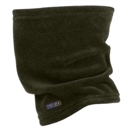 281Z Winter Warmer Neck Gaiter - Military Outdoor Sport - Polartec Thermal Pro Fleece Tube Scarf, Moss Green, One Size
