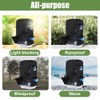 DONGKER Bird Cage Cover,Waterproof Bird Black-Out Warm Cover with Zipper