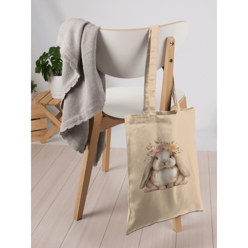 Shirtracer - Cotton Bag - Easter Gift - Cute Rabbit