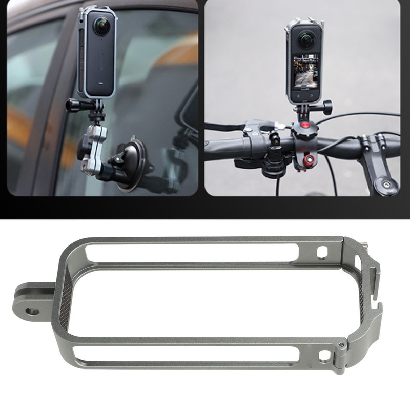 Action Camera Protective Frame Aluminum Alloy Multiple Expansion with Top