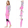 Women's Long Sleeve Wetsuit Neoprene Elastic Swimming Surfing Diving Swimsuit(XL)