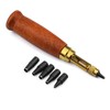Mnuizu Adjustable Japanese Screw Punch, 6 Tip Sizes Adjustable Screw