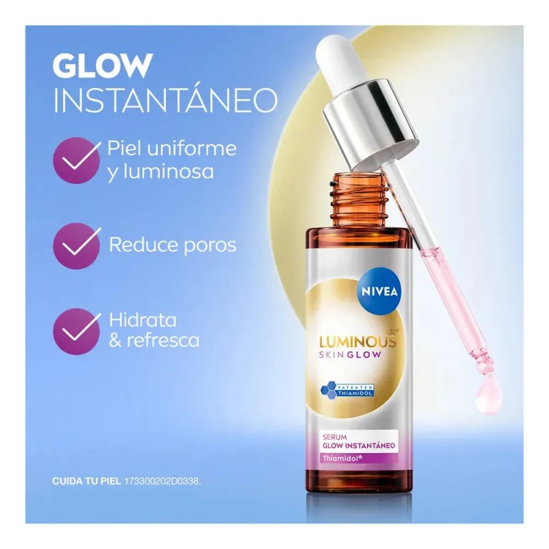 NIVEA Serum Skin Glow Instantáneo 30ml Todo Tipo De Piel