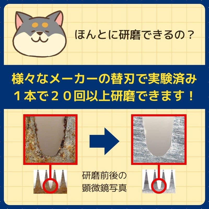 Self Sharpening Trimmer Replacement Blades! Solaire Clippers Replacement Blades for