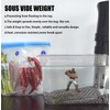 Sous Vide Weights 1LB,Food Grade 316 Stainless Steel Sinker Weight