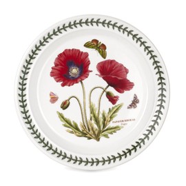 Portmeirion Botanic Garden - 8 inch Plate - Poppy (Single)