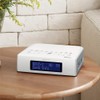 Sangean HDR-15 AM/FM Digital Tuning Clock Radio with USB Phone