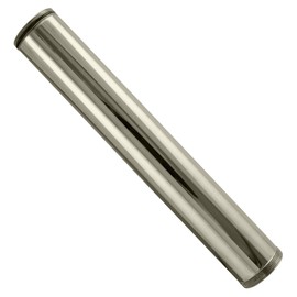 Westbrass D419-09 1-1/4" OD x 12" Threaded Tailpiece, Polished Nickel