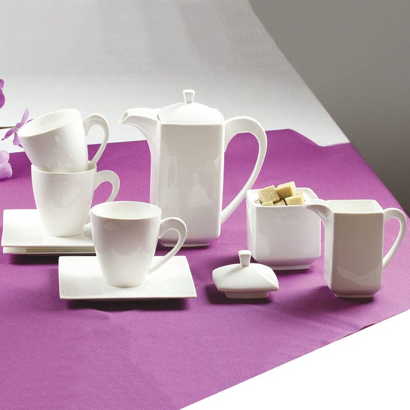 Dajar Teapot 600 ml Porto, Porto, White, 17 x 8