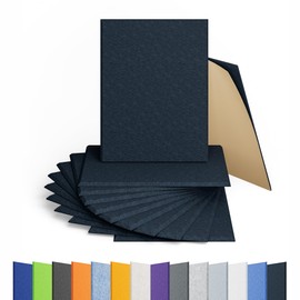 Amantech 12 Pack Acoustic Panels Self Adhesive Sound Proof Foam, High Density Sound Acoustic Panel, 15.8X11.8X0.4 Inch 4:3 Rectangle Panels in Home, Office, Reccording Room, Studio,more(Dark Blue)