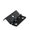 JCBIZ 4pcs Black 5-Hole Folding Hinge (Size 41x12mm) Antique Bending