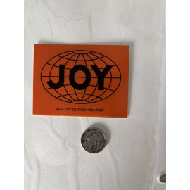 Joy Coal Mining stickers (2025 Listing ). Item 135