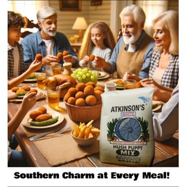 Atkinson's Regular Hush Puppy Mix, 2 lbs Bag - Just Add Water