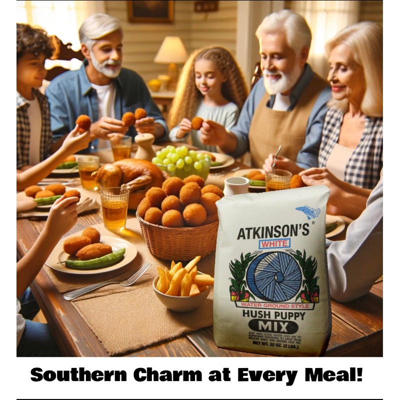 Atkinson's Regular Hush Puppy Mix, 2 lbs Bag - Just